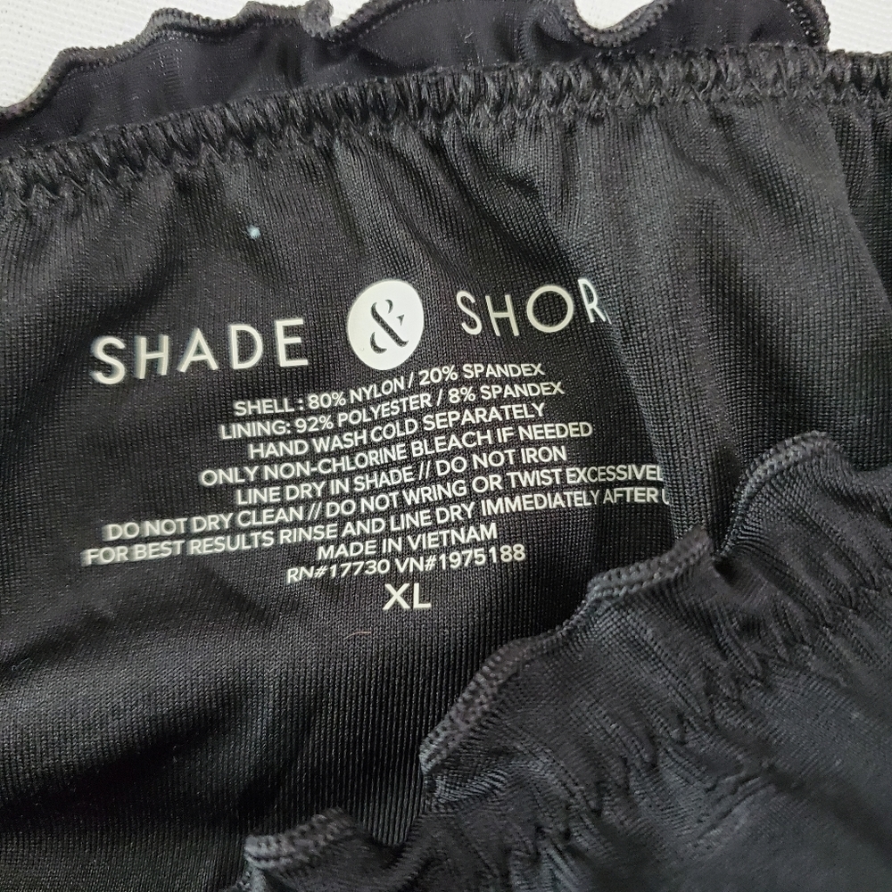 Shade & Shore Bikini Bottom w Ruching and Ruffles - Picture 4 of 5